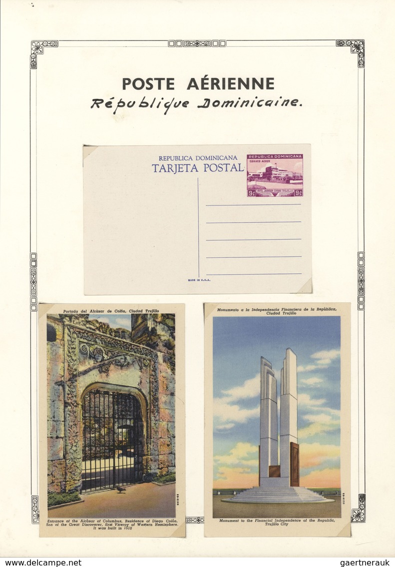 Amerika: 1935/1958 Ca., AIR LETTERS And AIRMAIL STATIONERIES, Comprehensive Collection With Ca.90 Ai - Otros - América