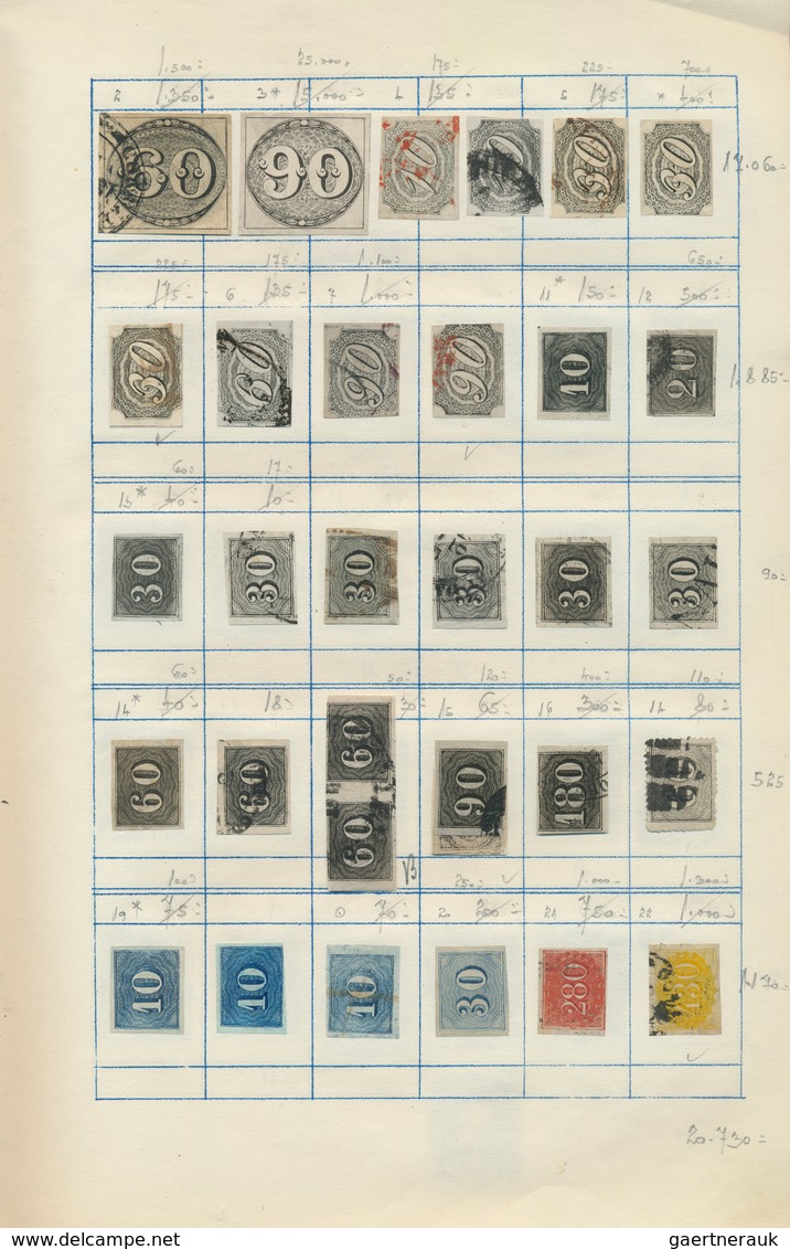 Südamerika: 1843/1960 (ca.), Used And Mint Collection On Album Pages With Main Value In The Classic - Autres - Amérique