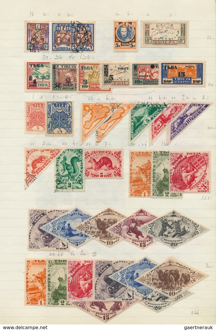 Asien: 1870/1970 (ca.), Used And Mint Collection On Album Pages With Main Value In The Classic And S - Otros - Asia