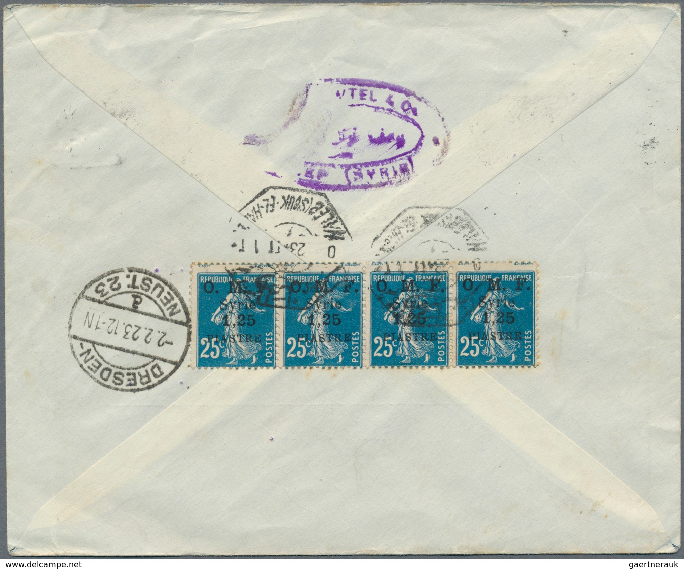 Asien: 1900's-1990's Ca.: About 150 Covers, Postcards And Postal Stationery Items From Asia And Midd - Otros - Asia