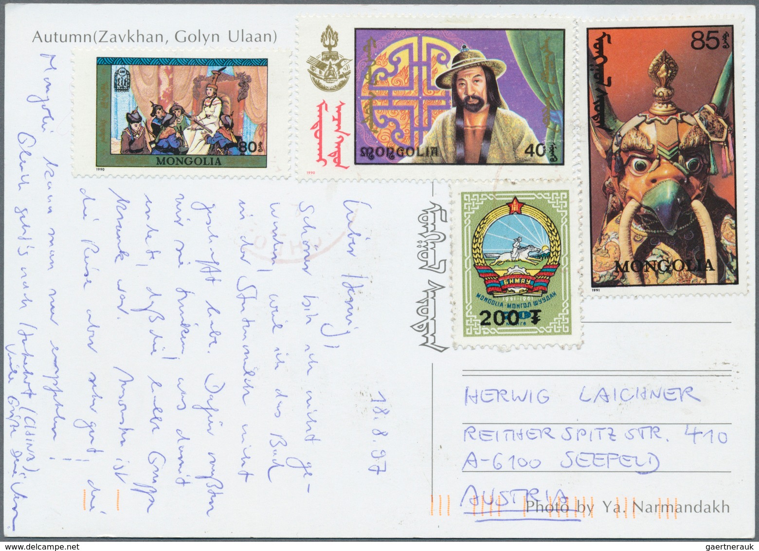 Asien: 1920/2000 (ca.), Assortment Of Nearly 150 Covers/cards With Many Interesting And Attractive F - Otros - Asia