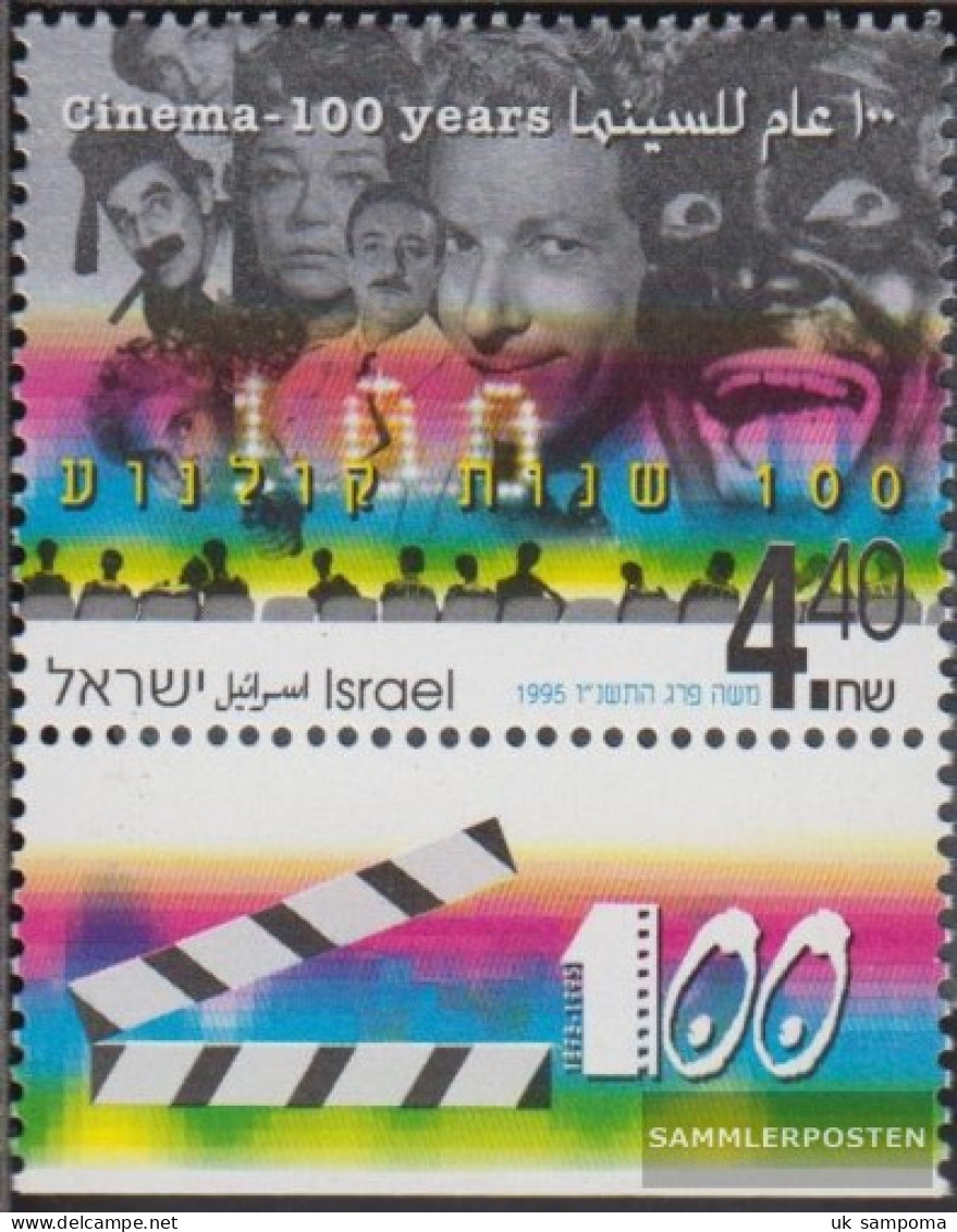 Israel 1354 With Tab (complete Issue) Unmounted Mint / Never Hinged 1995 Jewish Actor - Unused Stamps (with Tabs)