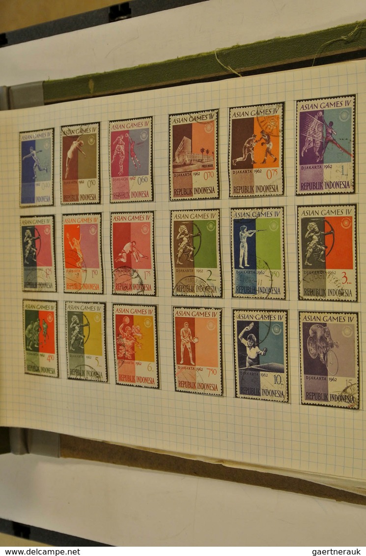 Asien: Mint And Used Collection Indonesia 1950-1966, Israel 1948-1968 And Japan 1876-1968. In Old Al - Otros - Asia