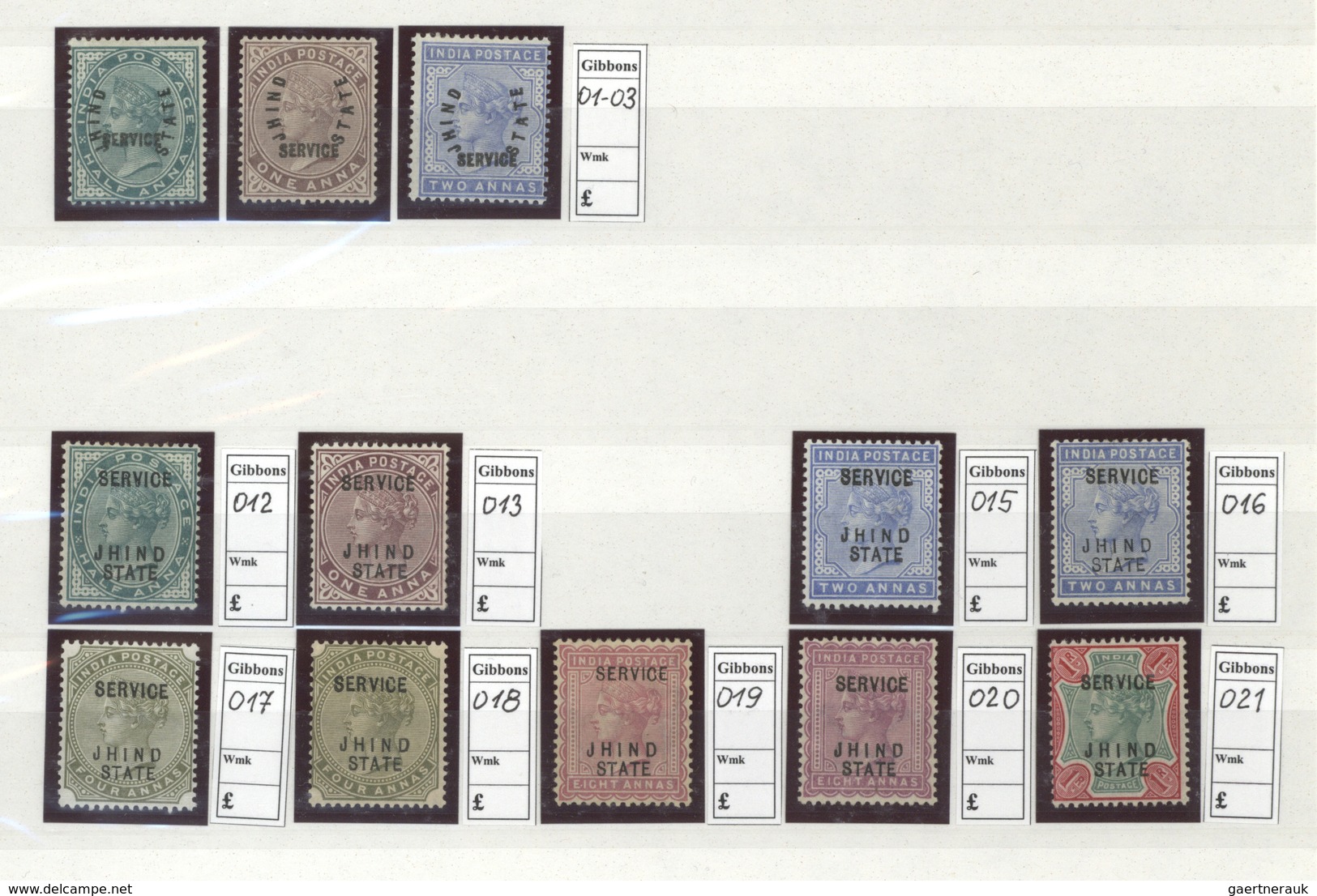 Britische Kolonien: 1851-1901: Mint collection of about 550 Queen Victoria stamps from various Briti