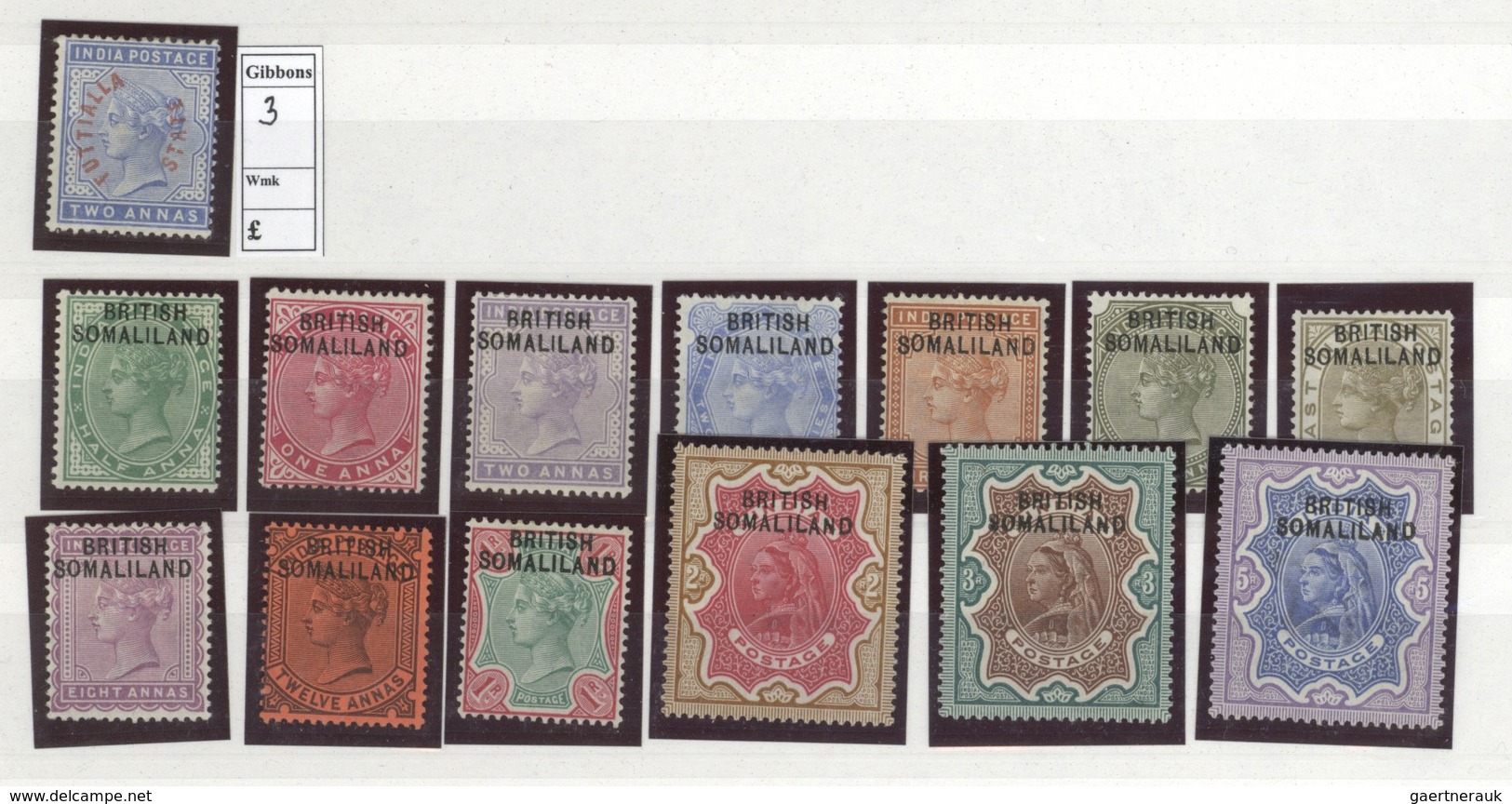 Britische Kolonien: 1851-1901: Mint collection of about 550 Queen Victoria stamps from various Briti