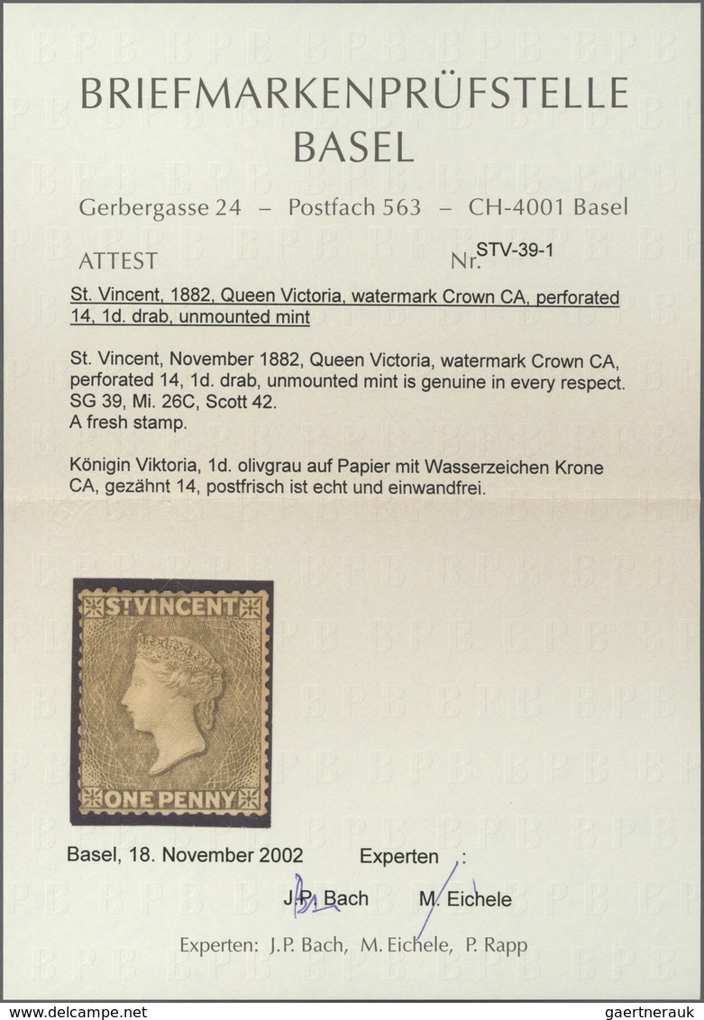 Britische Kolonien: 1851-1901: Mint collection of about 550 Queen Victoria stamps from various Briti