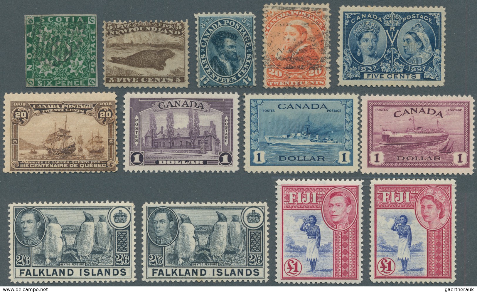 Britische Kolonien: 1860/1955 (ca.), Duplicates On Stockcards With Many Better Stamps Through The Di - Otros & Sin Clasificación