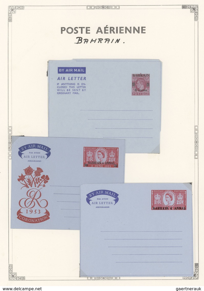 Britische Kolonien: 1935/1958 Ca., AIR LETTERS And AIRMAIL STATIONERIES, Comprehensive Collection Wi - Otros & Sin Clasificación
