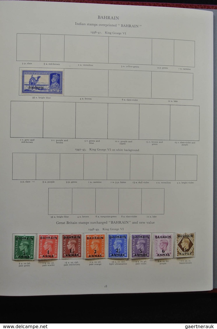 Britische Kolonien: 1937/1952: Extensive, MNH, Mint Hinged And Used (partly Stuck To Paper) Collecti - Autres & Non Classés