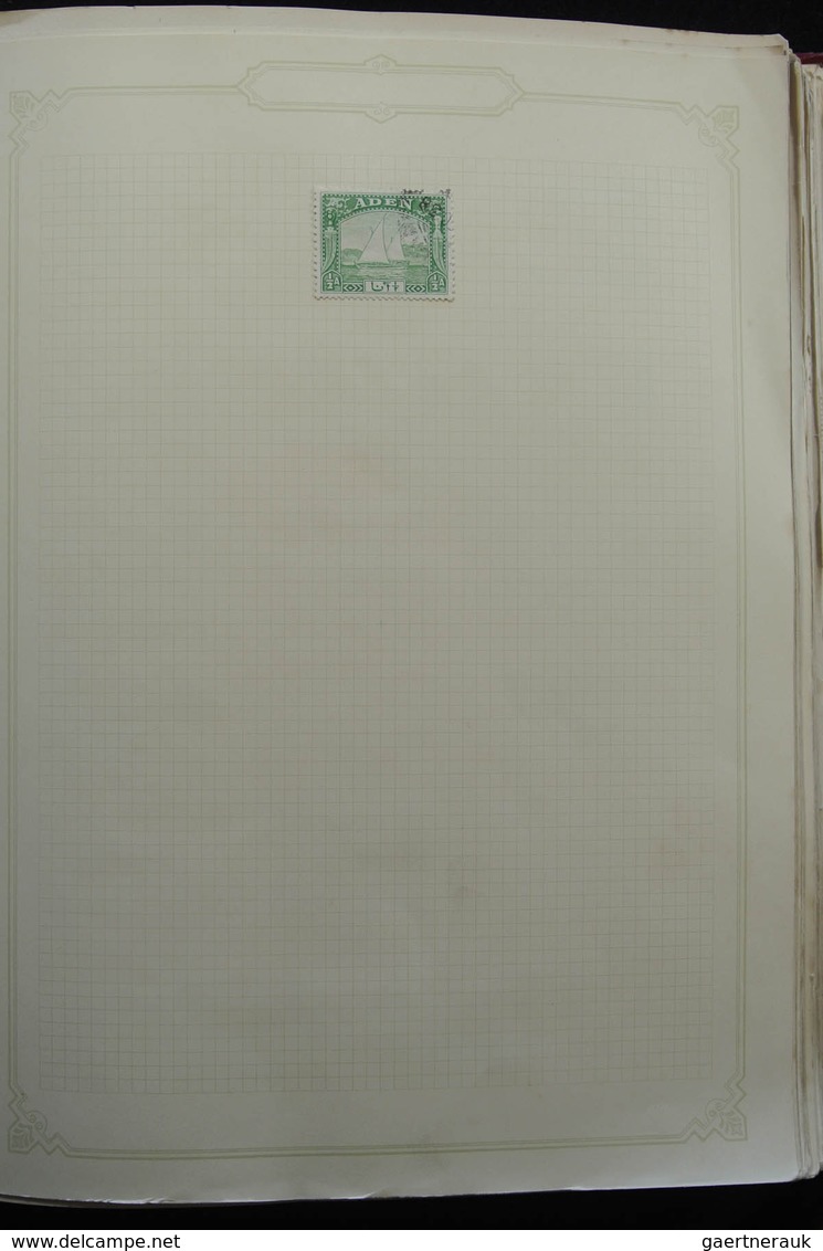 Britische Kolonien: 1937/1952: Extensive, MNH, mint hinged and used (partly stuck to paper) collecti