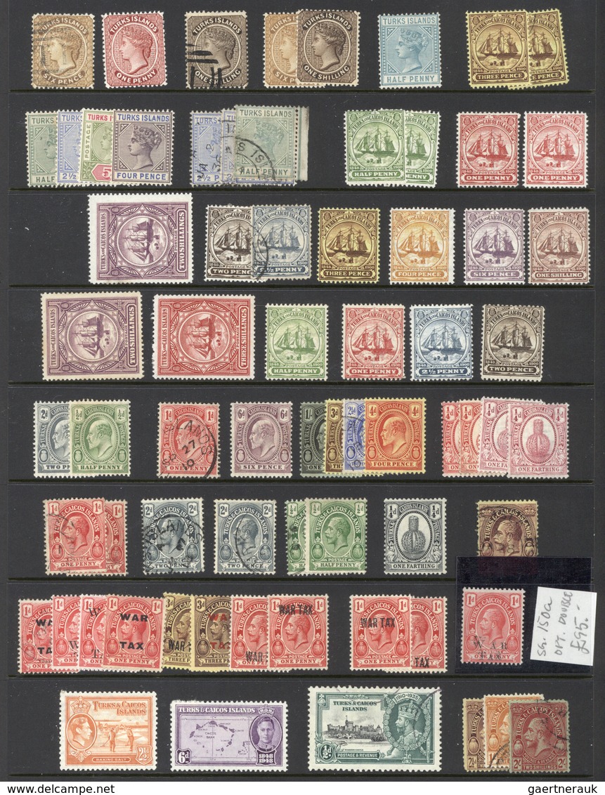 British Commonwealth: 1860's-1960's Ca.: Mint And Used Collection Of Stamps From Various British Col - Otros & Sin Clasificación