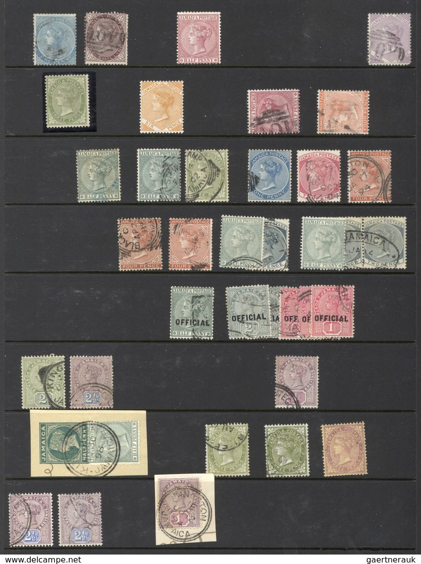 British Commonwealth: 1860's-1960's ca.: Mint and used collection of stamps from various British Col