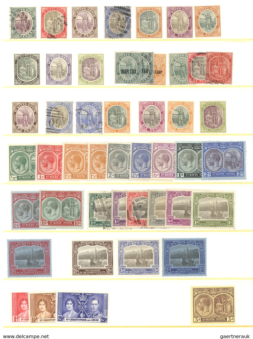 British Commonwealth: 1860's-1960's ca.: Mint and used collection of stamps from various British Col