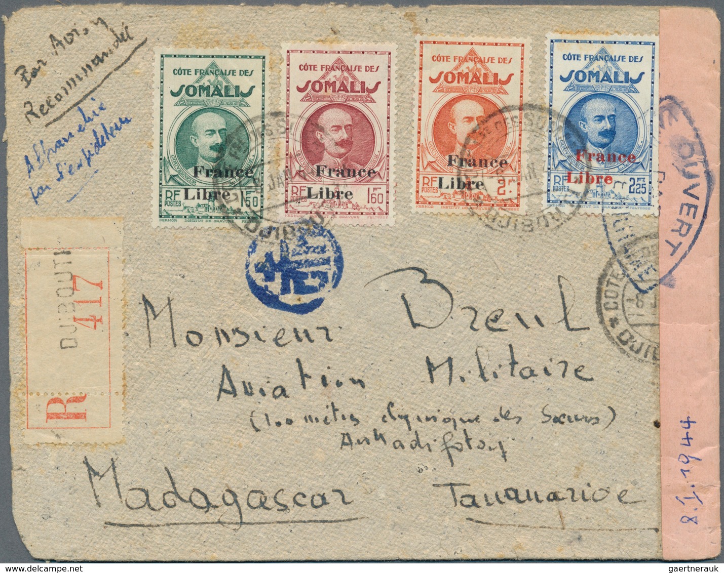 Französische Kolonien: 1924/2005, French colonies/French area, assortment of apprx. 100 covers/cards