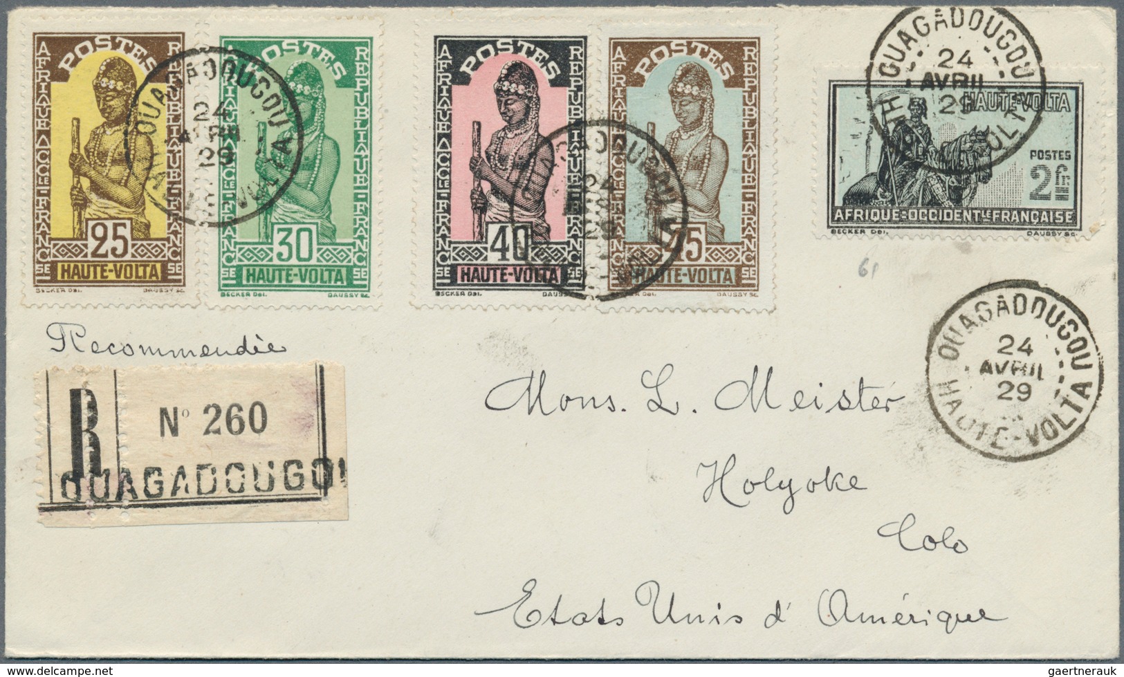 Französische Kolonien: 1924/2005, French colonies/French area, assortment of apprx. 100 covers/cards