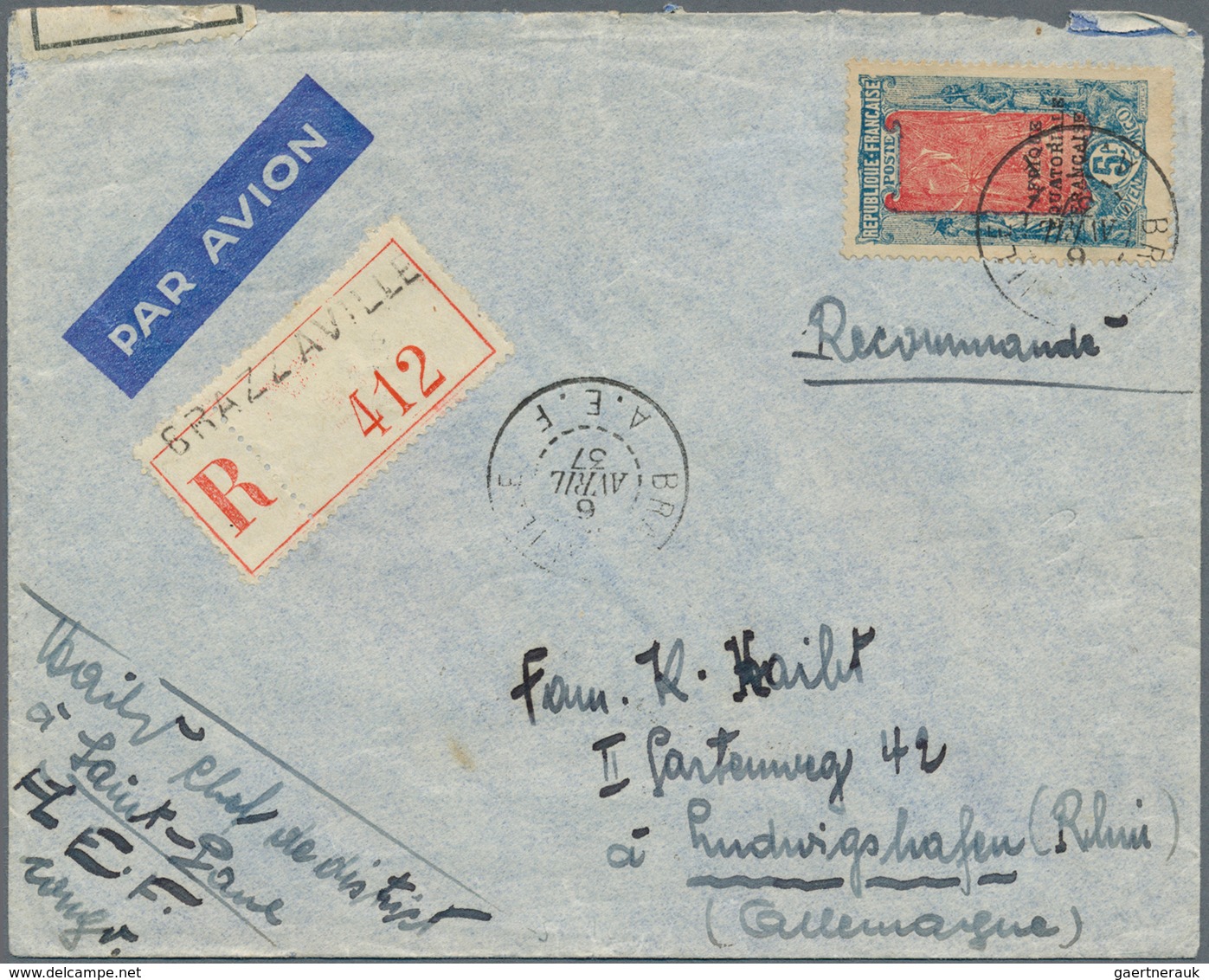 Französische Kolonien: 1924/2005, French colonies/French area, assortment of apprx. 100 covers/cards