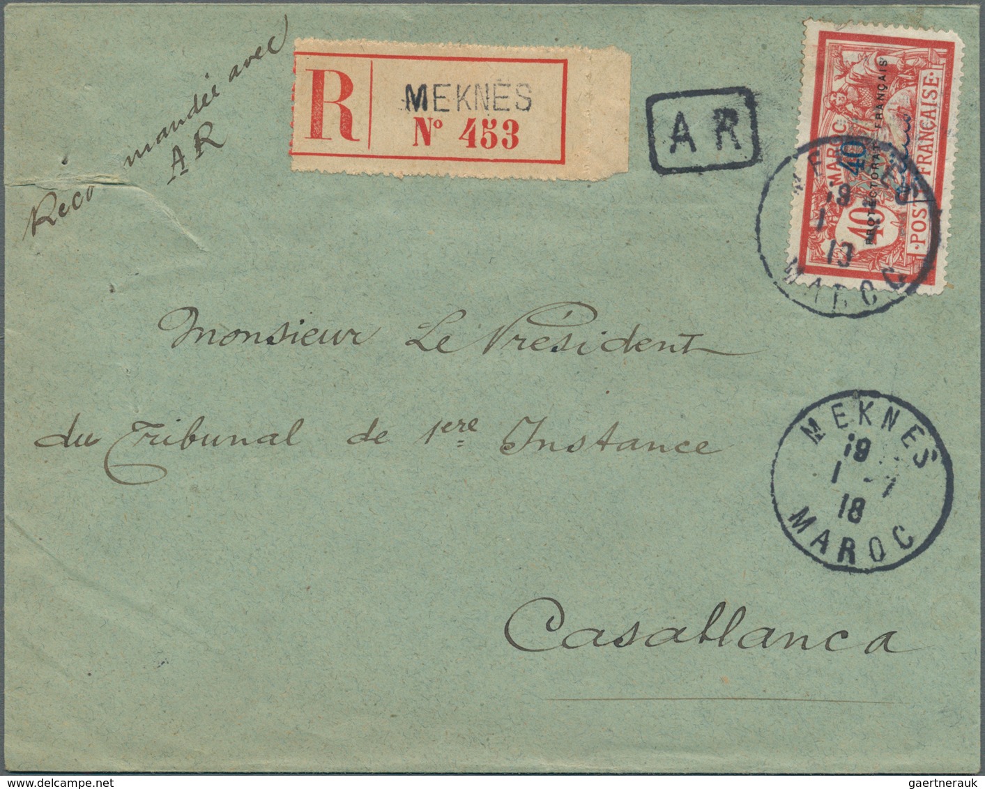 Französische Kolonien / Nachfolgestaaten: 1871/1944: 87 Better Covers And Postal Stationeries Includ - Other & Unclassified