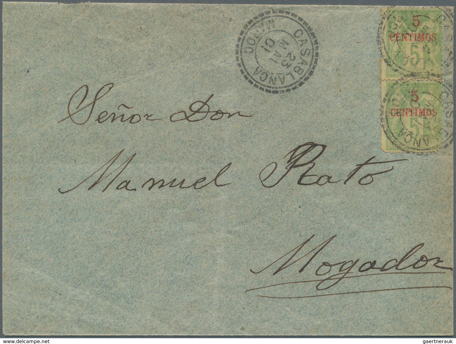 Französische Kolonien / Nachfolgestaaten: 1871/1944: 87 better covers and postal stationeries includ