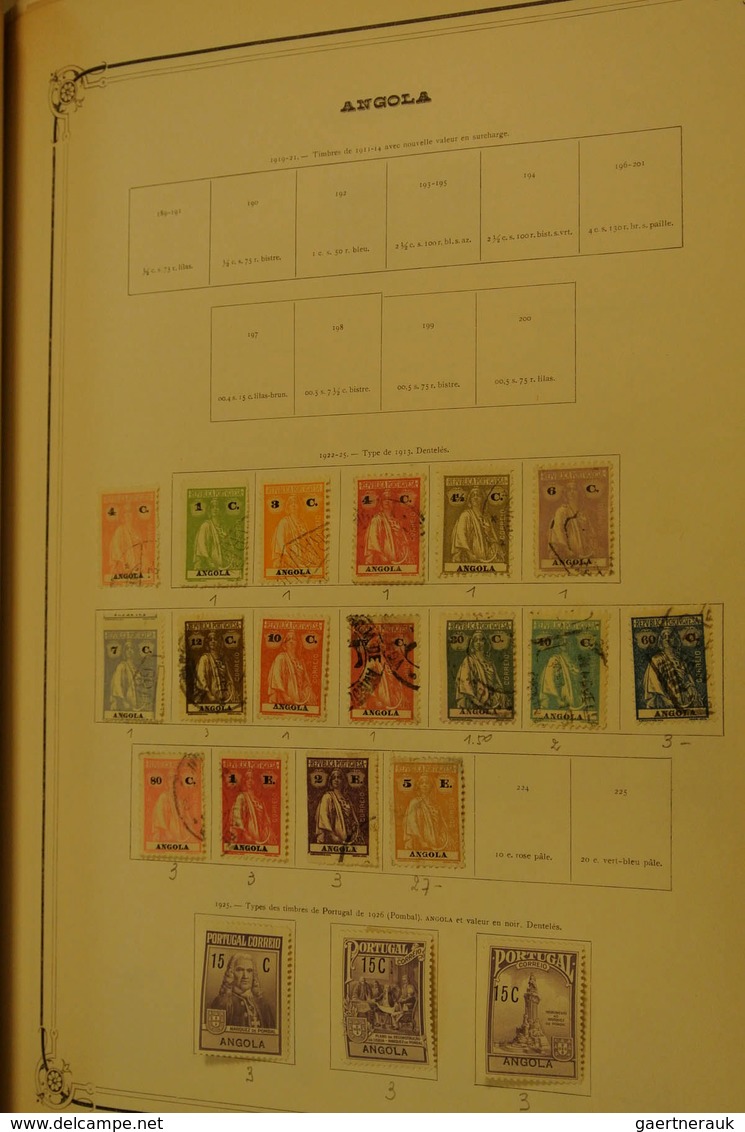 Portugiesische Kolonien: 1880/1971: MNH, mint hinged and used collection Portugese territories 1880-