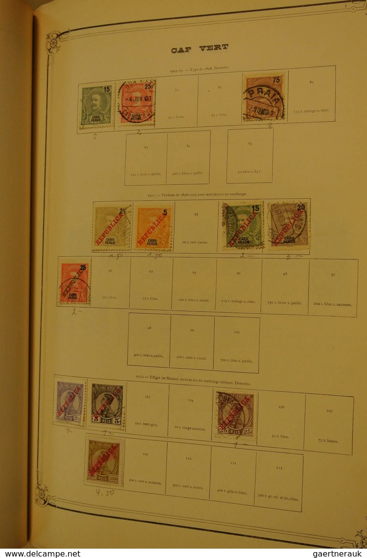 Portugiesische Kolonien: 1880/1971: MNH, mint hinged and used collection Portugese territories 1880-