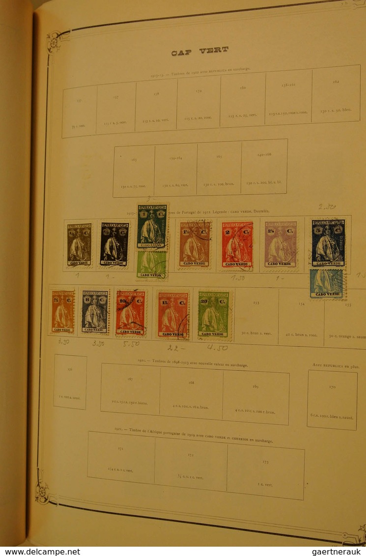 Portugiesische Kolonien: 1880/1971: MNH, mint hinged and used collection Portugese territories 1880-