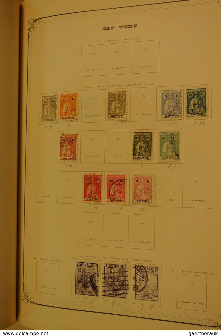 Portugiesische Kolonien: 1880/1971: MNH, mint hinged and used collection Portugese territories 1880-