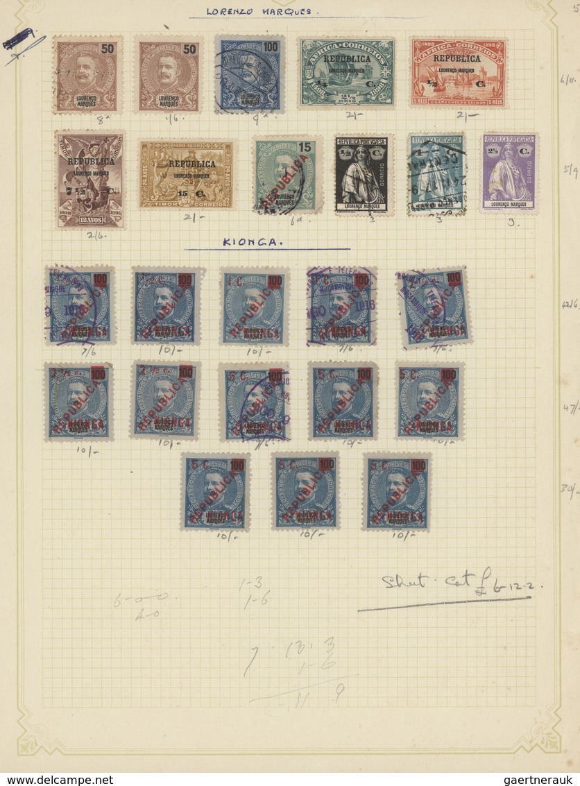 Portugiesische Kolonien In Afrika: 1870/1940 (ca.), Used And Mint Collection/accumulation On Album P - Congo Portugais