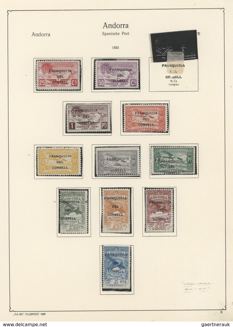 Flugpost Europa: 1910/1933 (ca.), Collection Of Apprx. 100 Vignettes/semi-officials/private Issues, - Otros - Europa