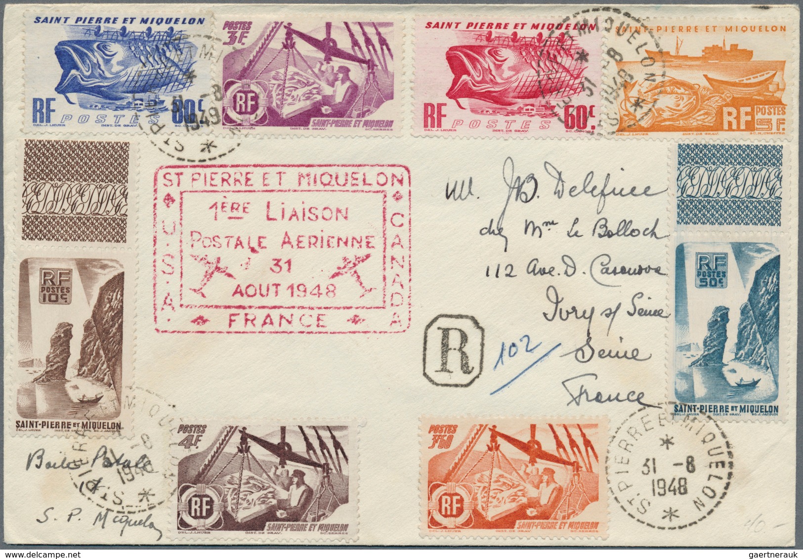 Flugpost Alle Welt: 1920's-1940's Ca.: Group Of 16 AIRMAIL Covers From Belgian Congo, Curacao, Colom - Otros & Sin Clasificación