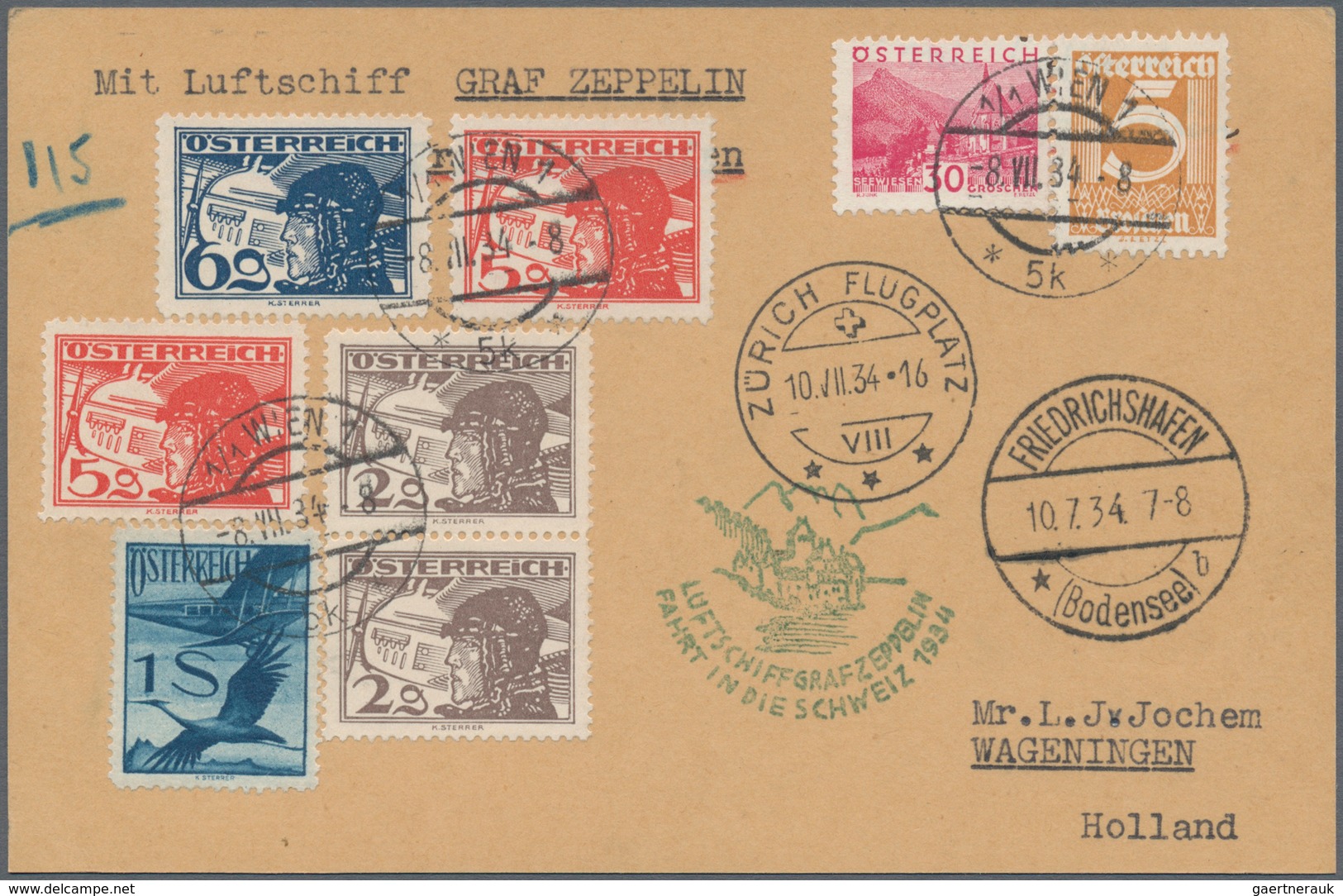 Flugpost Alle Welt: 1922/2005, Umfangreiche Sammlung, überwiegend Lufthansa-Erstflugbelege In 5 Groß - Otros & Sin Clasificación