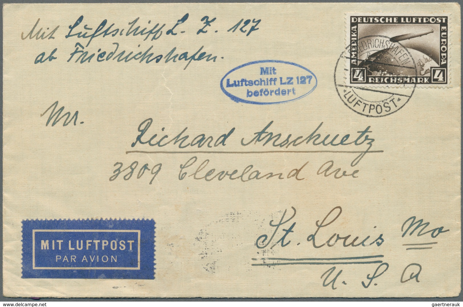 Flugpost Alle Welt: 1928/1946, Lot Of Nine Airmail Covers/cards, E.g. Hongkong, Dutch Indies, Three - Autres & Non Classés