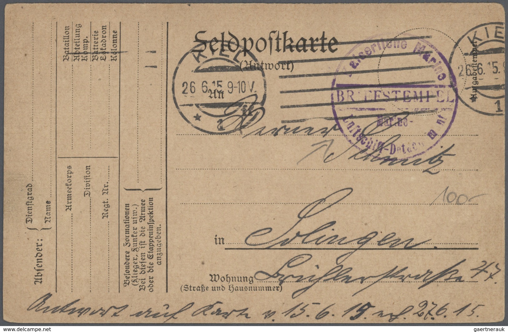 Zeppelinpost Deutschland: 1912/1930, Sammlung Von Knapp 100 Belegen Mit Feldpost/Luftschiffstempel B - Poste Aérienne & Zeppelin