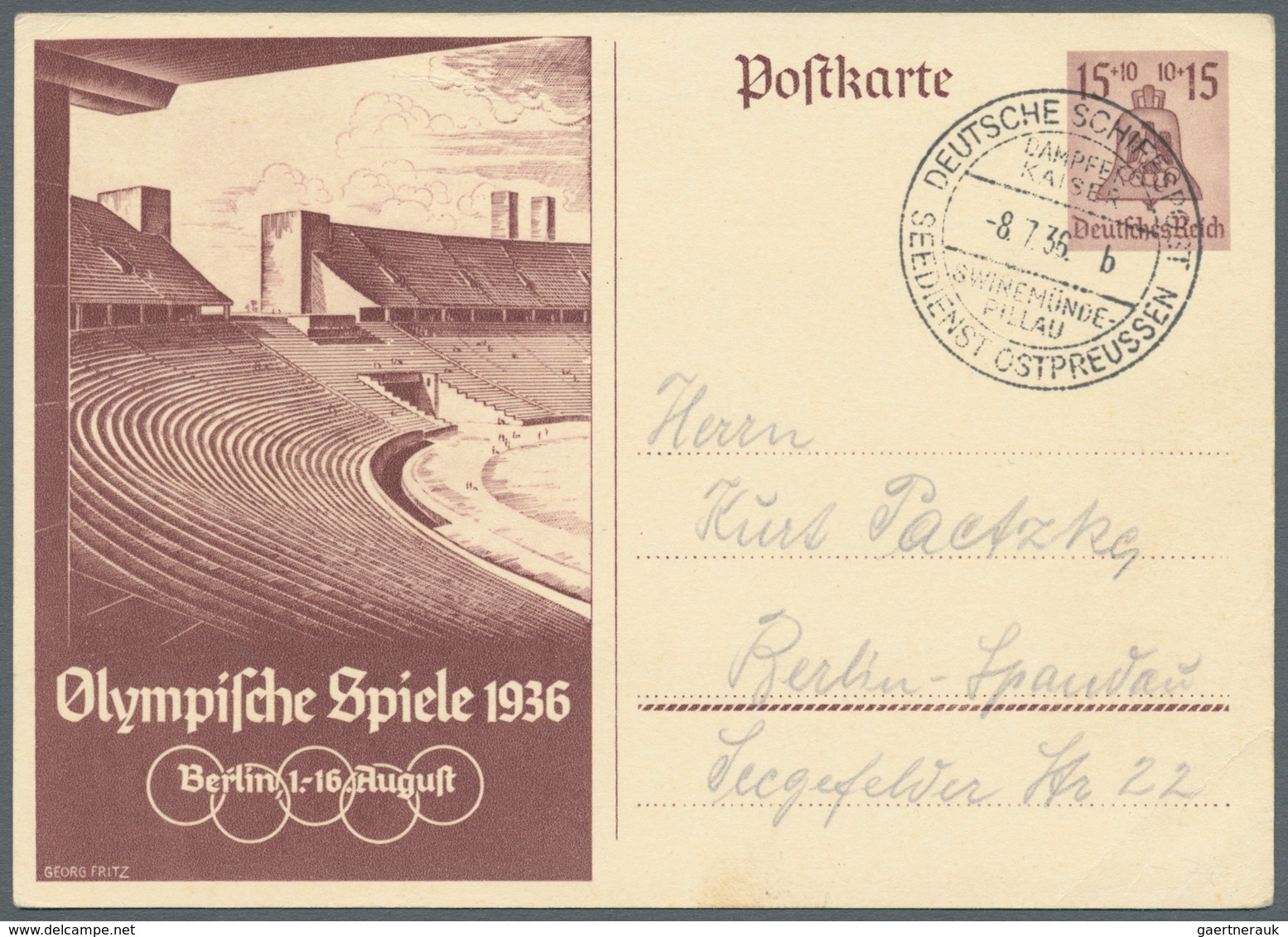 Schiffspost Deutschland: 1900/1939, kleine Sammlung mit ca. 50 Briefen und Karten inkl. einiger unge