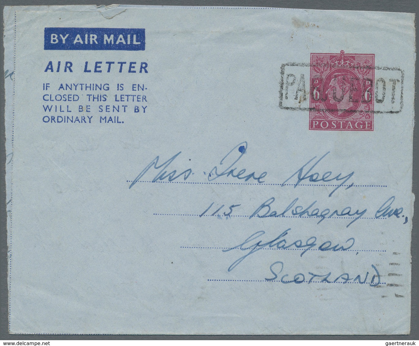 Schiffspost Alle Welt: 1949/1985 (ca.), accumulation with about 100 mostly airletters and aerogramme