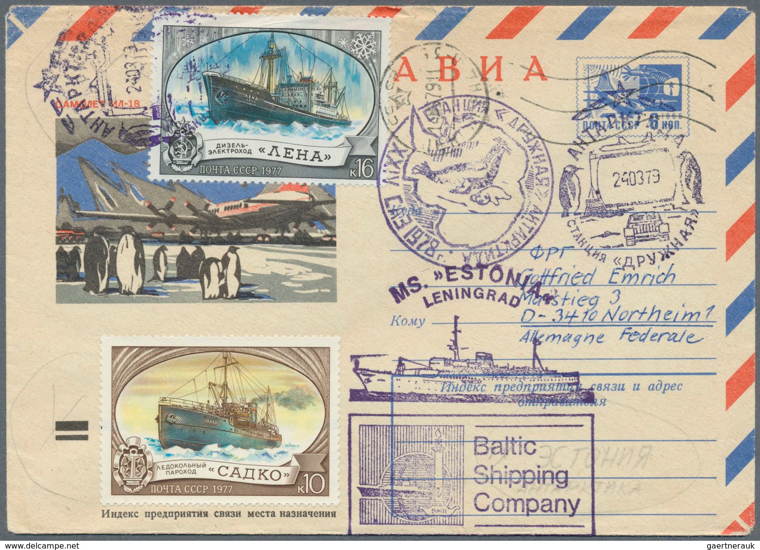 Thematik: Antarktis / antarctic: 1960/2010 (ca.), SOVIET/RUSSIAN ANTARCTIC ACTIVITIES (incl. a few A