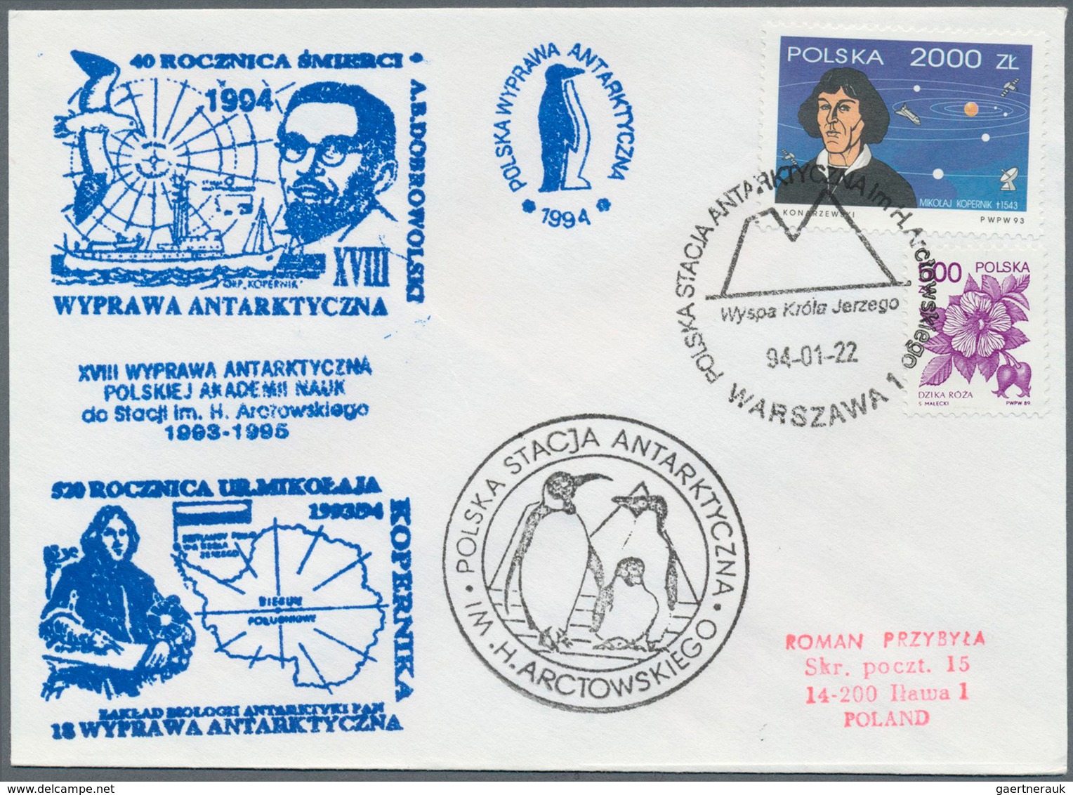Thematik: Antarktis / antarctic: 1976/2005, POLISH ANTARCTIC RESEARCH, collection of apprx. 370 cove