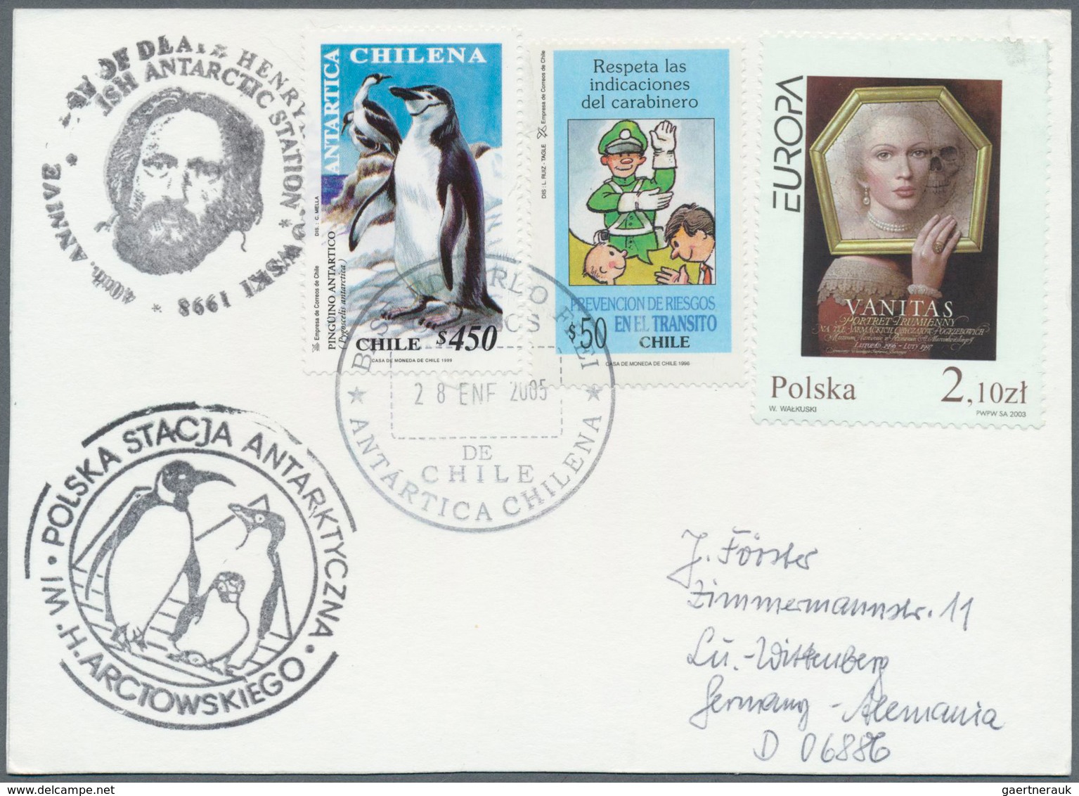 Thematik: Antarktis / antarctic: 1976/2005, POLISH ANTARCTIC RESEARCH, collection of apprx. 370 cove