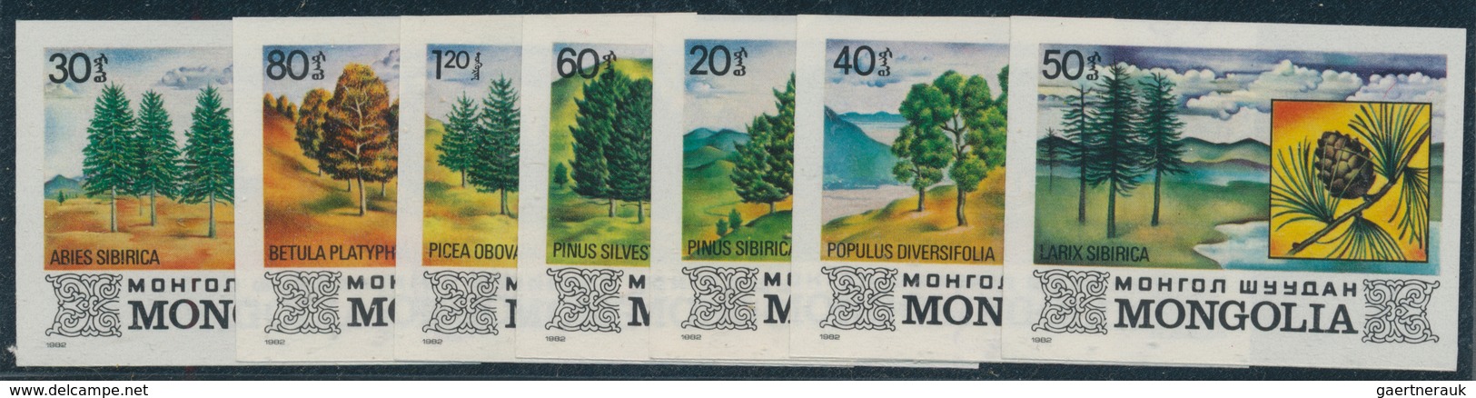 Thematik: Bäume / Trees: 1933/2005 (approx), Various Countries. Accumulation Of 79 Items Showing A G - Arbres