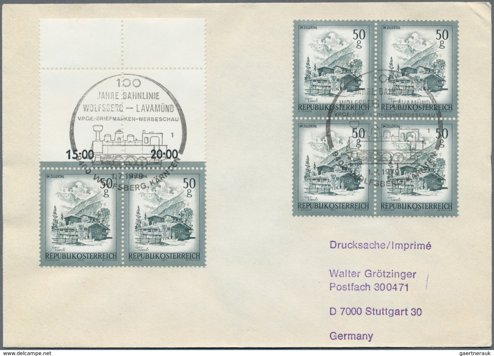 Thematik: Eisenbahn / Railway: 1971/1988, Posten Mit 240 Sammlerbelegen Aus Aller Welt Mit Sonderste - Trenes