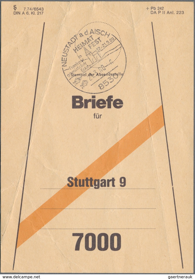 Thematik: Eisenbahn / Railway: 1971/1988, Posten Mit 240 Sammlerbelegen Aus Aller Welt Mit Sonderste - Trenes