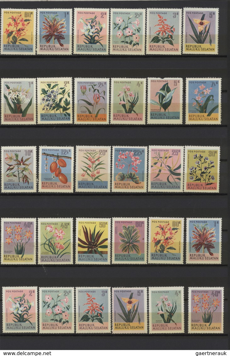 Thematik: Flora, Botanik / Flora, Botany, Bloom: Extensive Collection In 7 Big And Thick Stockbooks, - Autres & Non Classés
