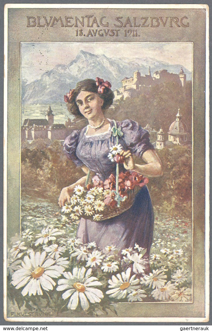 Thematik: Flora, Botanik / Flora, Botany, Bloom: 1892 (ab), Asien, Israel, Afrika, Australien Und Am - Autres & Non Classés