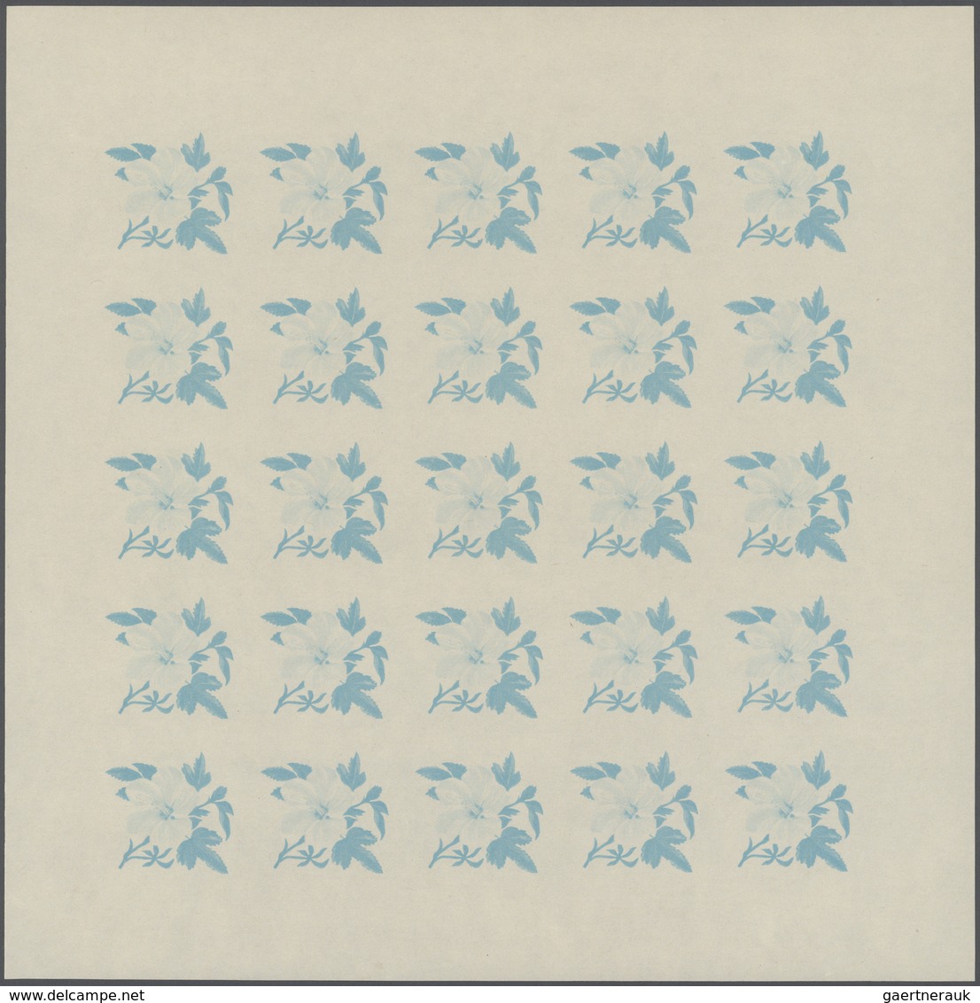 Thematik: Flora, Botanik / Flora, Botany, Bloom: 1966, Burundi. Progressive Proofs Set Of Sheets For - Autres & Non Classés