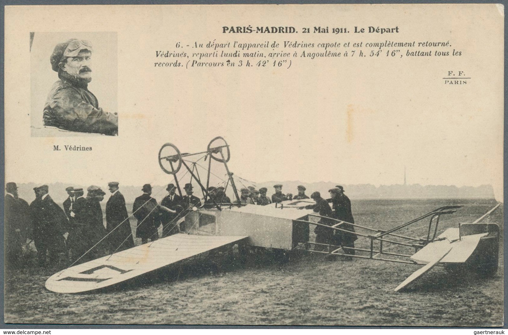 Thematik: Flugzeuge, Luftfahrt / Airoplanes, Aviation: 1900's-1930's Ca.: Collection Of 50 Picture P - Avions