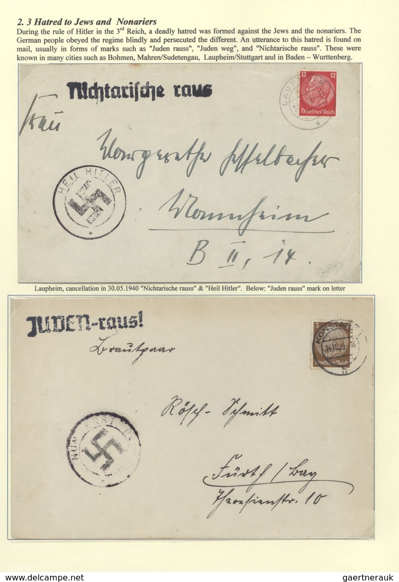 Thematik: Judaika / judaism: "ANTI-SEMITISM AND HOLOCAUST" - THE ARIE LINDENBAUM COLLECTION 1900/201