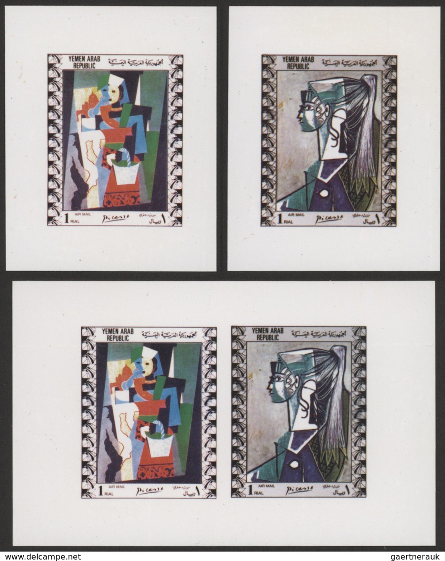 Thematik: Kunst / Art: 1960/2000 (approx), Various Countries. Accumulation Of 61 Items Showing A Gre - Autres & Non Classés
