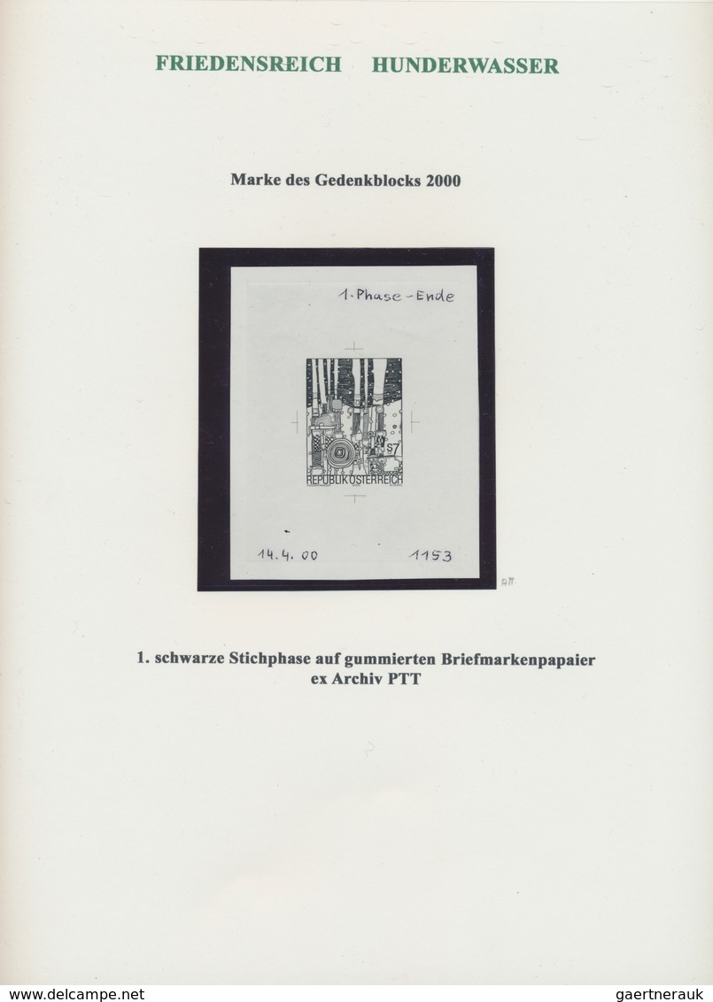 Thematik: Malerei, Maler / painting, painters: 1967/2009 (approx), Austria. FRIEDENSREICH HUNDERTWAS