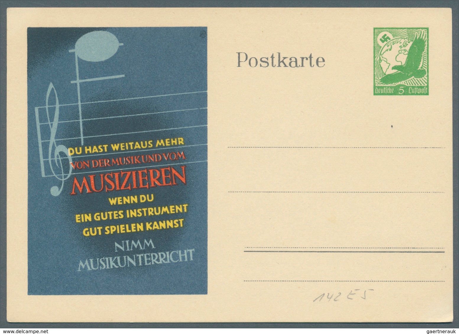 Thematik: Musik / music: 1880/2008 (ca.), sehr umfangreicher Posten von etwa 8500 Briefen und Ganzsa