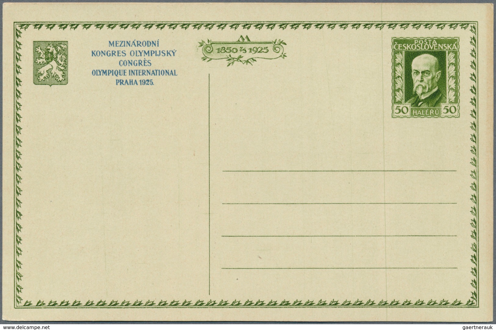 Thematik: Olympische Spiele / olympic games: 1925/1984, Sammlung von hunderten Briefen, Karten, Ganz