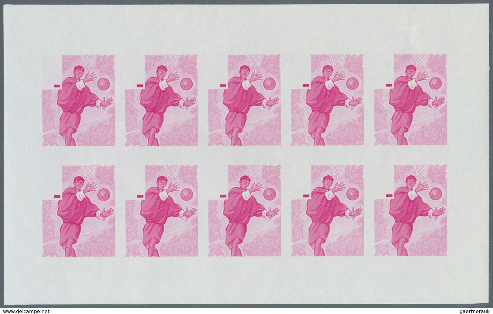 Thematik: Olympische Spiele / olympic games: 1968, Bhutan. Progressive proofs set of sheets for the